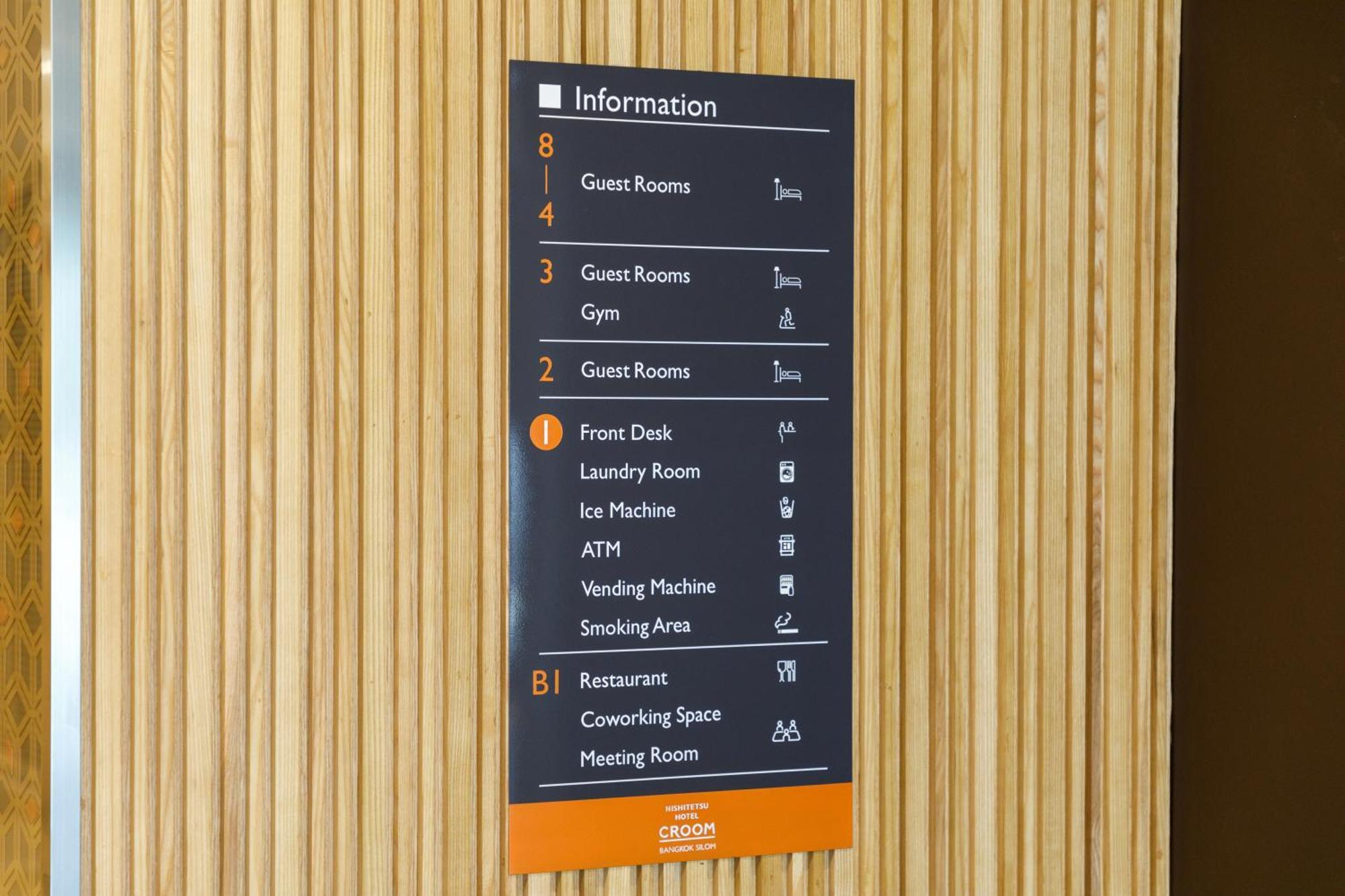 Nishitetsu Hotel Croom Bangkok Silom Exterior photo